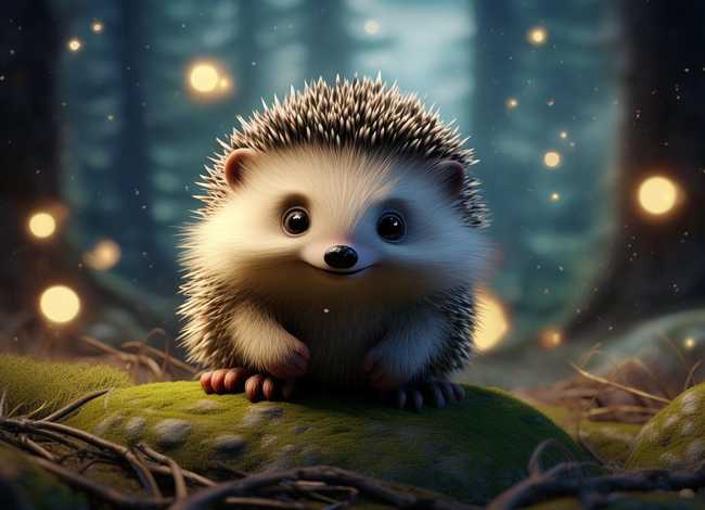 儿童睡前故事勇敢的小刺猬 - 幼儿睡前故事勇敢的小刺猬