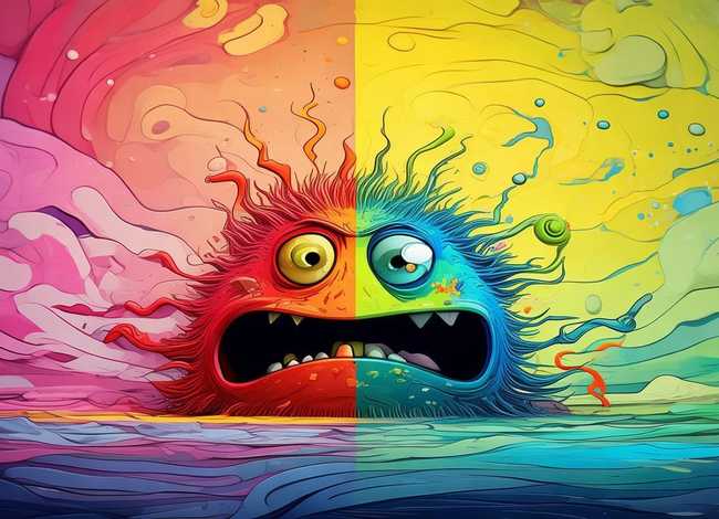 儿童绘本故事我的情绪 绘本故事我的情绪小怪兽图片