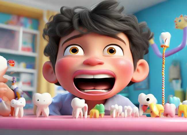 儿童换牙的幽默句子、儿童换牙的幽默句子图片