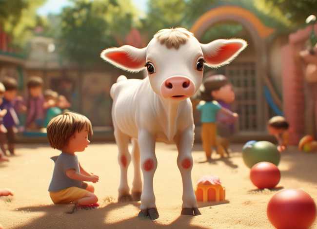 小牛儿童故事；小牛的故事幼儿园故事