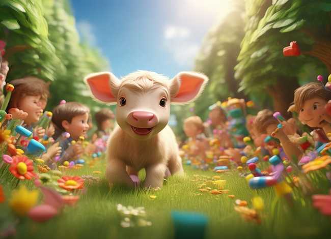 小牛的故事儿童；小牛的故事幼儿园故事