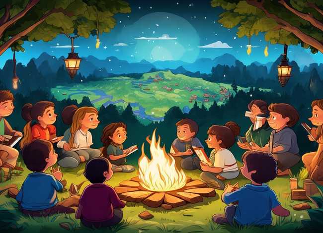 英语小故事演讲ppt配图；英语小故事演讲比赛素材