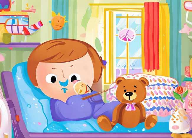 儿童感冒小故事绘本，适合幼儿关于感冒的绘本故事