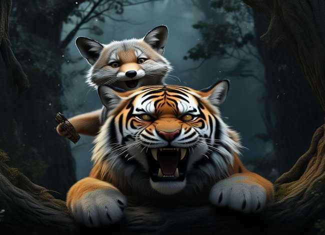 儿童成语故事大全狐假虎威（成语故事大全100篇狐假虎威）