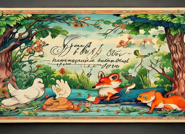 古代寓言故事手抄报 古代寓言故事手抄报a3纸