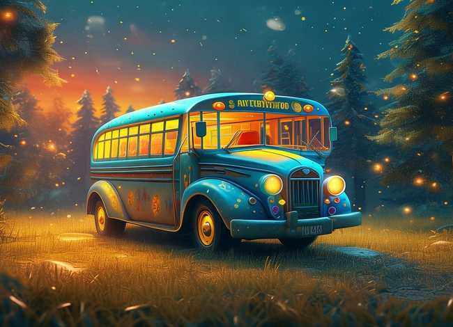 校车的故事睡前故事，关于校车的睡前故事