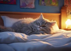 儿童睡前故事猫打呼噜；猫打呼噜的故事