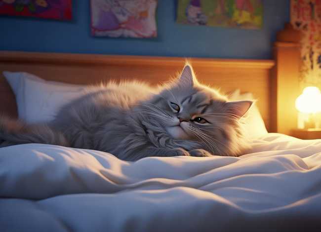 儿童睡前故事猫打呼噜；猫打呼噜的故事