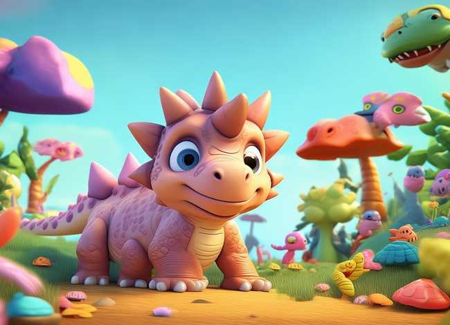 儿童故事3-6岁有声阅读恐龙，少儿故事恐龙