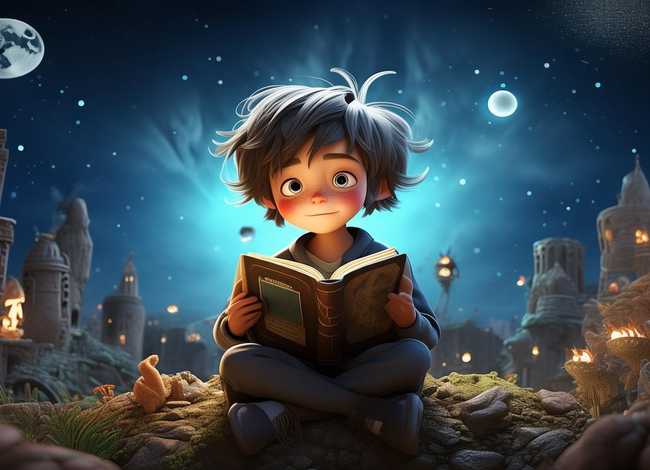 小学生导读长长的故事 长佂的小故事