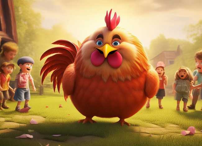 有关公鸡的儿童故事；有关公鸡的小故事