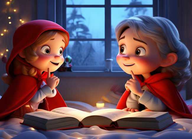 小红帽儿童睡前故事完整版，小红帽幼儿睡前故事