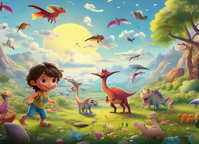 恐龙儿童故事长篇（恐龙故事幼儿故事）
