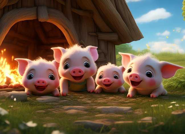 儿童故事大全文字版三只小猪（幼儿故事大全三只小猪）