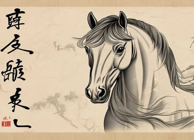 汉字马的故事；马这个汉字的故事