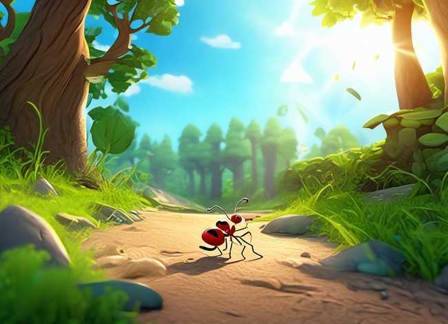 儿童故事小蚂蚁回家；幼儿故事 小蚂蚁回家