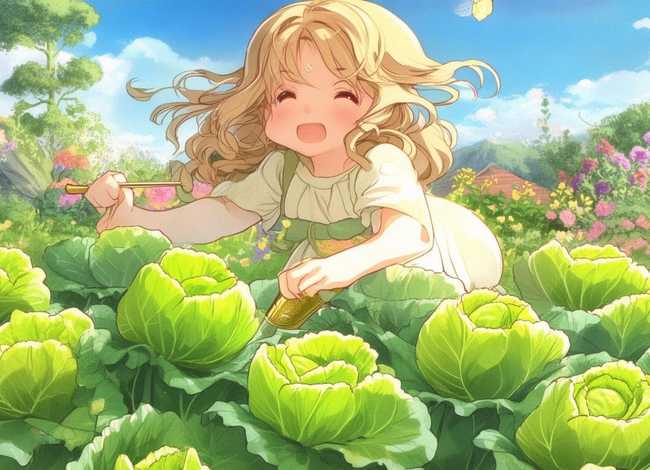 白菜姑娘儿童故事，白菜姑娘的故事