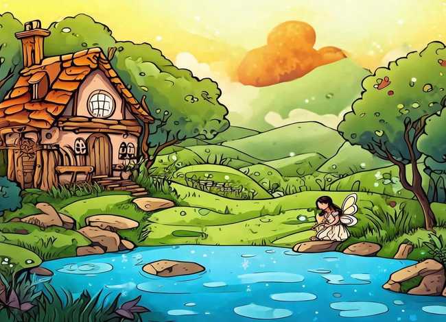 经典童话故事主题画、经典童话简笔画