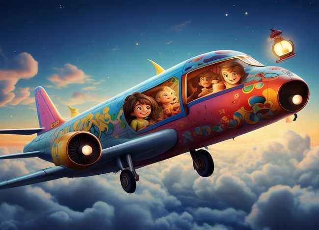 飞机儿童故事 - 飞机故事幼儿睡前故事文字