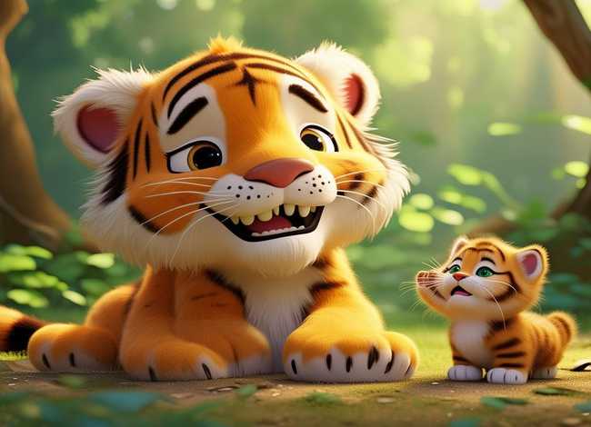 儿童故事老虎和小猫案例分析、老虎和小猫幼儿故事