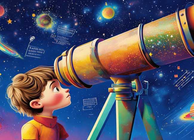 天文望远镜介绍儿童科普（天文望远镜介绍动画片）