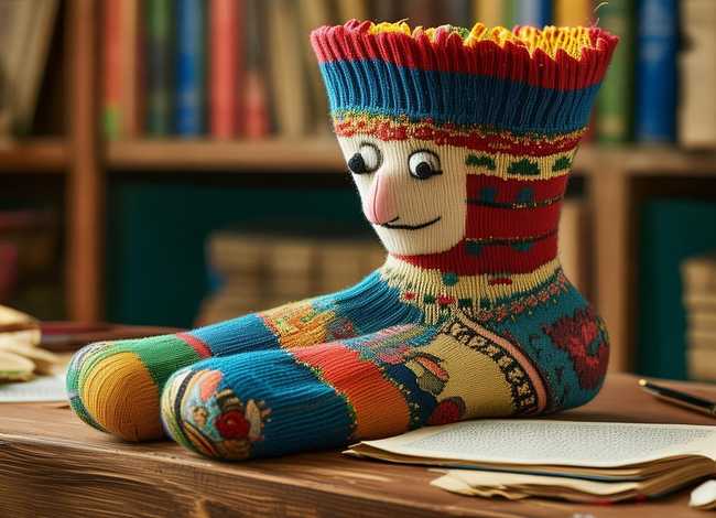 袜子讲故事 - 故事书袜子