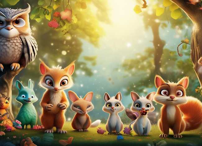 动物故事的视频；讲动物故事的视频