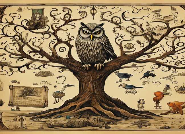 古代寓言故事思维导图；古代寓言故事思维导图的内容