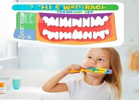 儿童刷牙的正确方法步骤图片；儿童刷牙的正确方法步骤图片大全