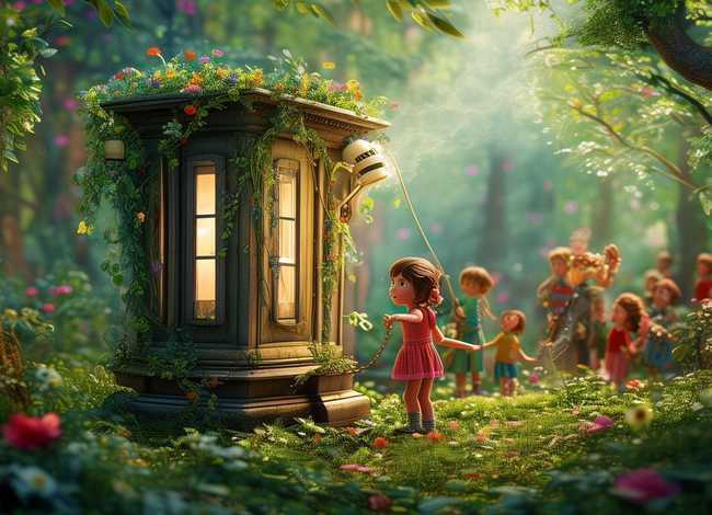 儿童故事春天的电话音频 春天的电话故事录音