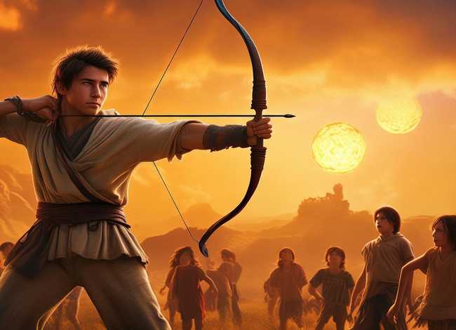 儿童故事后羿射日，少儿故事后羿射日