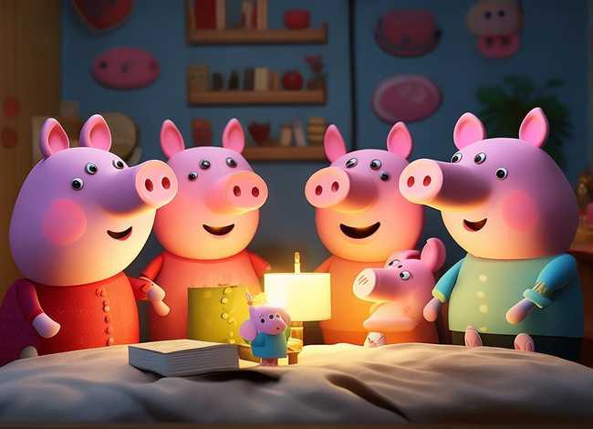 儿童睡前故事小猪佩奇一家人 - 小猪佩奇一家人的故事 儿童睡前故事小猪佩奇一家人 - 小猪佩奇一家人的故事