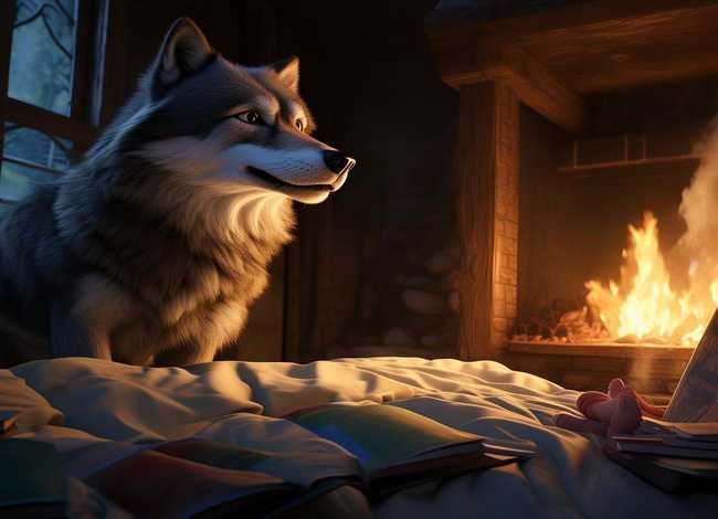 儿童睡前故事狼外婆完整版；睡前故事狼外婆的故事