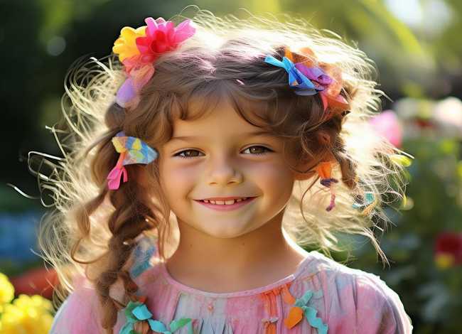 女孩儿童发型，女孩儿童发型图片大全