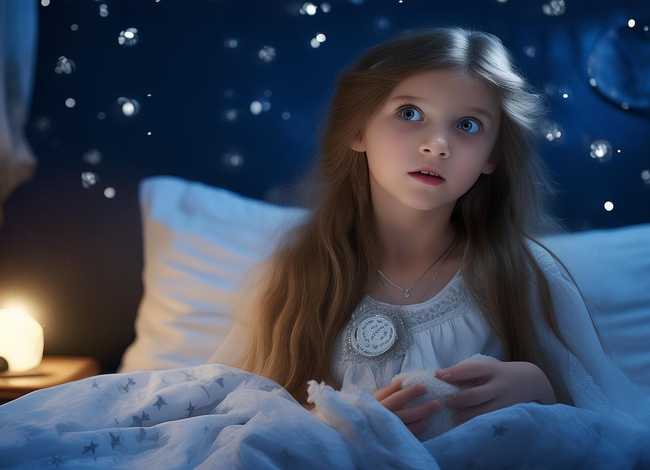 月光姑娘儿童故事；月光姑娘的睡前故事视频