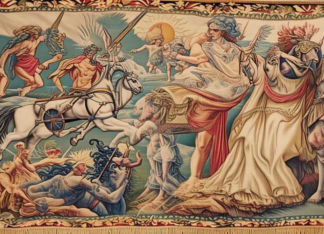 西方神话绘画ppt（西方神话绘画作品）