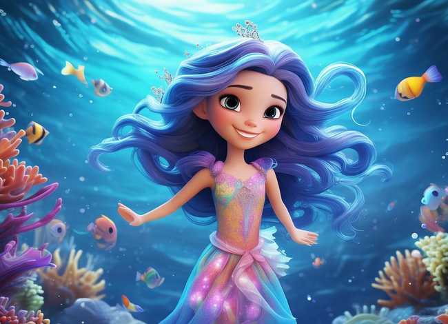 儿童美人鱼故事动画，儿童美人鱼动画片