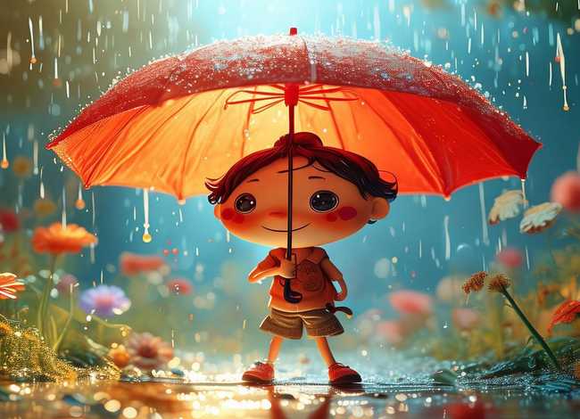 雨伞幼儿故事 雨伞幼儿故事图片