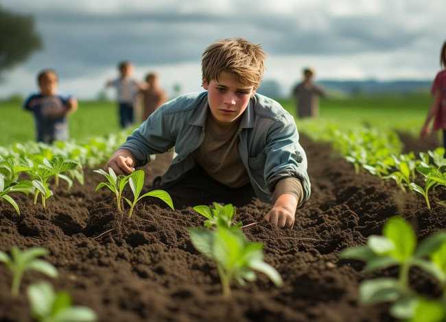 儿童故事拔苗助长注音版 拔苗助长的故事注音版