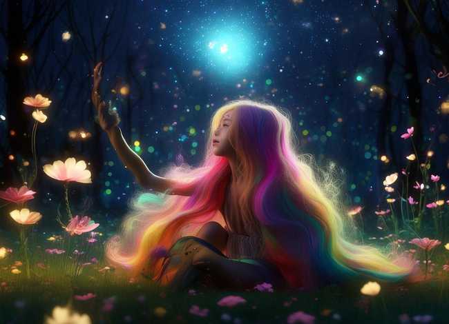 编头发故事的图片（编头发故事的图片怎么做）