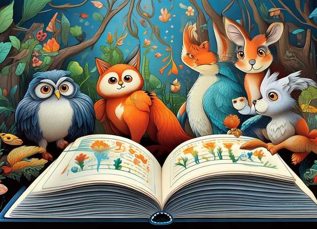 动物故事为主题的绘本画；动物故事为主题的绘本画怎么画