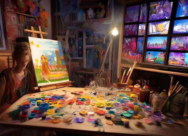 画画故事大全、画画讲故事视频大全