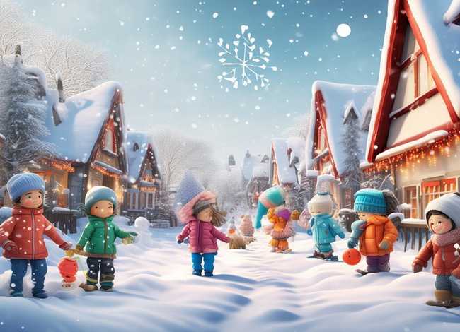 儿童下雪的故事视频、下雪的故事幼儿视频