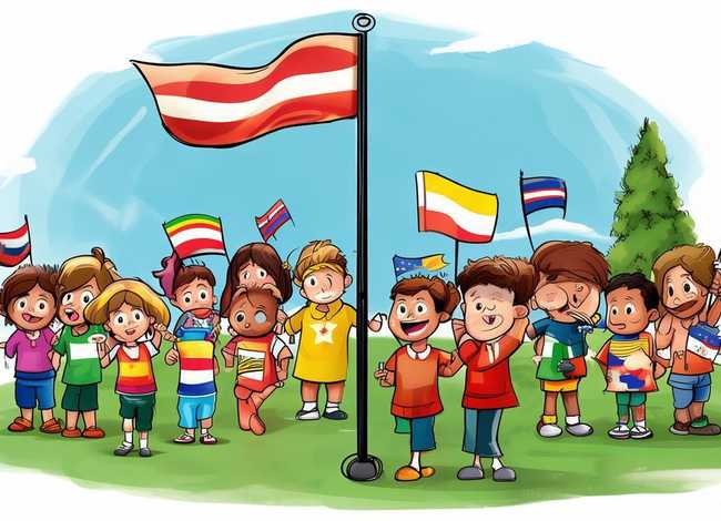 儿童爱祖国的图片 儿童爱祖国的图片大全