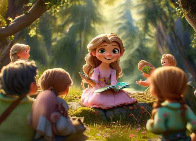 儿童讲故事童话公主，讲故事儿童公主视频3-6岁