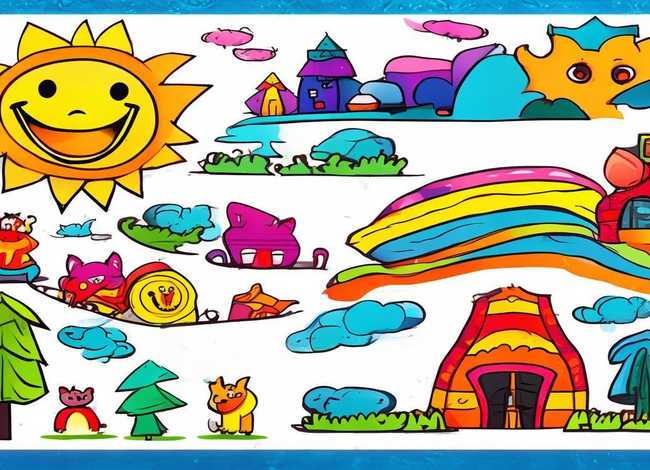 4 6岁儿童简笔画涂色话本打印版免费版（4~6岁简笔画）