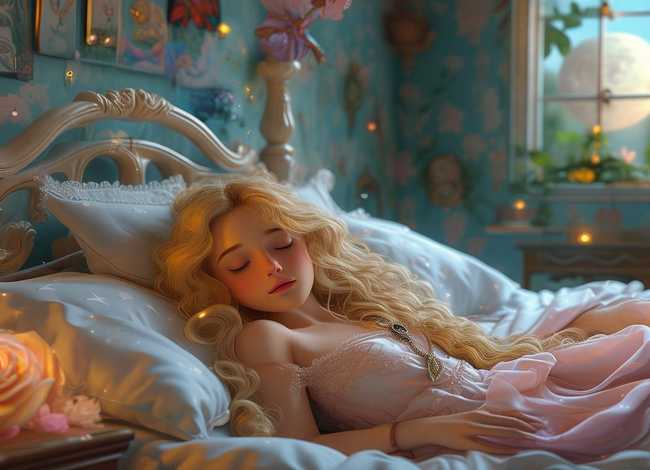 儿童故事睡美人、睡美人幼儿睡前故事