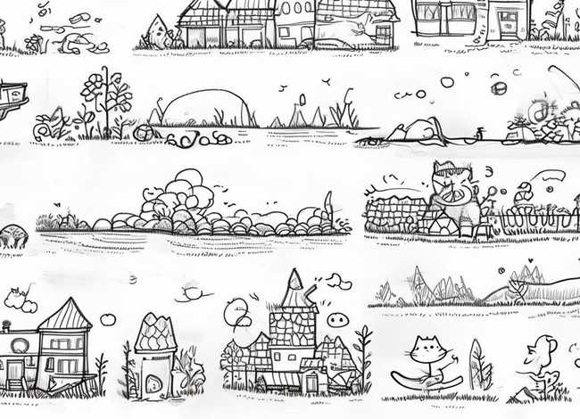 小故事画画简笔画大全，小故事画画简笔画大全视频