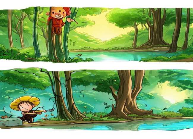 三个和尚故事绘本 - 三个和尚自制绘本故事8张带图片