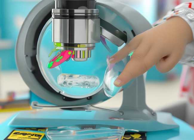 显微镜儿童科普动画 - 微观儿童科普显微镜怎么用